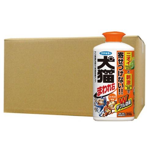 犬 猫よけ 猫忌避 犬猫まわれ右 粒剤 850g シトラスの香り×12個