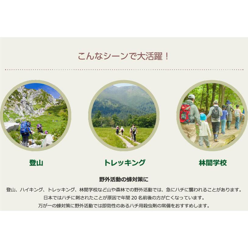 100％天然成分 SHE\u0026YOU ハチ アブ ブユ用 殺虫スプレー 550ml×20本 スズメバチ スズメバチ殺虫剤 アウトドア キャンプ ガーデニングの画像