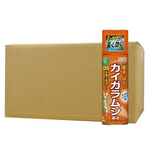 カイガラムシ 駆除 退治 効果 カイガラムシエアゾール 480ml×24本 農薬 庭木 ばら KINCHO園芸