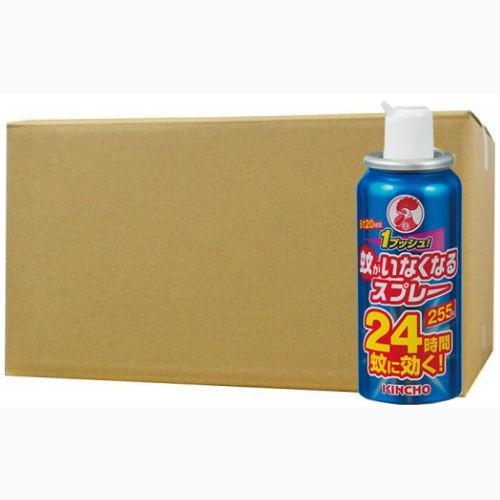 New限定品 蚊 ハエ駆除 蚊がいなくなるスプレー 255日 無香料 24時間ｘ24個 安い Tv Creativetalentnetwork Com
