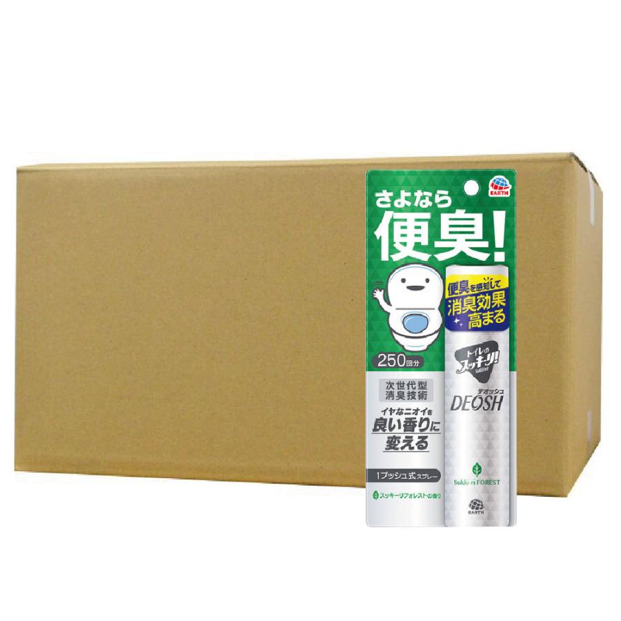 全ての トイレのスッキーリ Sukki Ri Deosh 1プッシュ式スプレー スッキーリフォレストの香り50ml 24個 トイレ用 消臭 芳香剤 100 本物保証 Kwsrbd Com