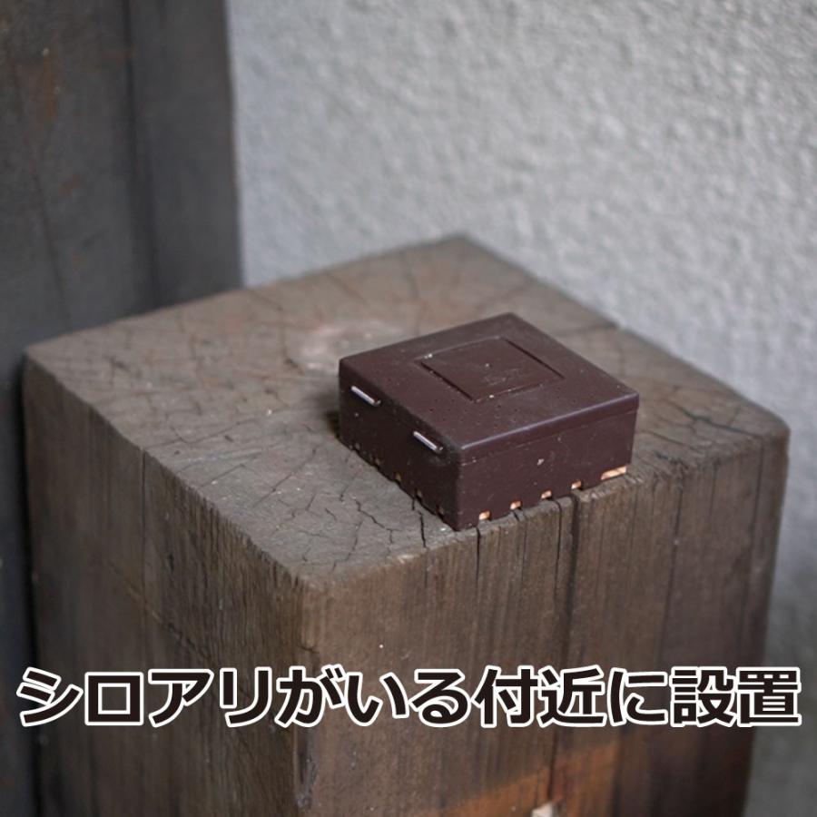 シロアリ 駆除剤 シロアリハンター 15個入×3箱 ヤマトシロアリ イエシロアリ 予防 駆除 簡単 設置 巣ごと 壊滅 しろあり 駆除_4