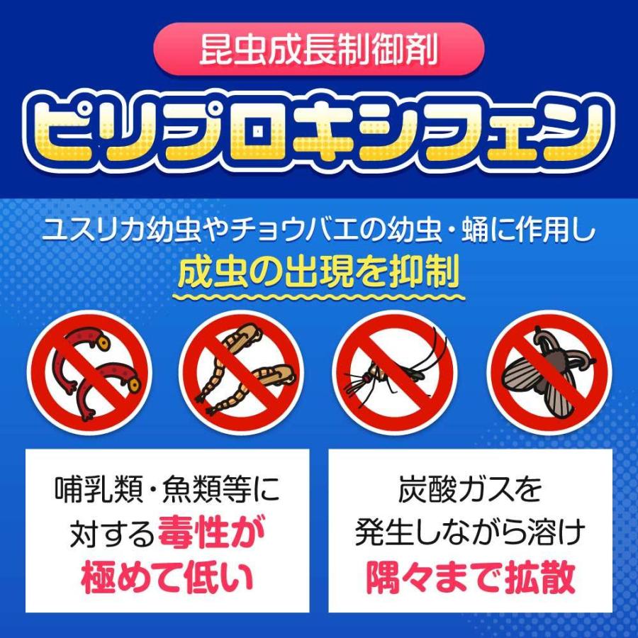 ユスリカ 成長阻害剤 チョウバエ 幼虫駆除 アース スミラブ発泡錠EL 0.5g錠×1000錠 ×3箱の画像