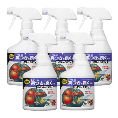 KINCHO園芸 日産トマトトーンスプレー 420ml×5本 植物成長調整剤 農薬