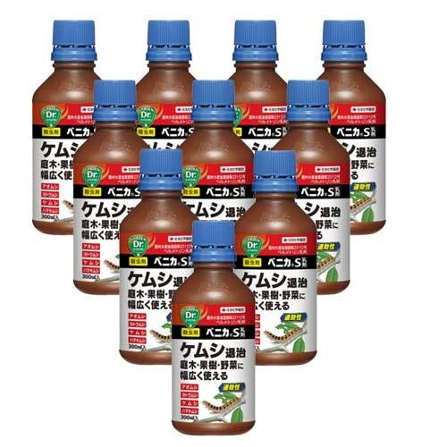 KINCHO園芸 - ケムシ根こそぎ ベニカS乳濁液 300ml×10本 殺虫剤 農薬 庭木 生り木 蔬菜 花、ガーデニング-肥料、薬品