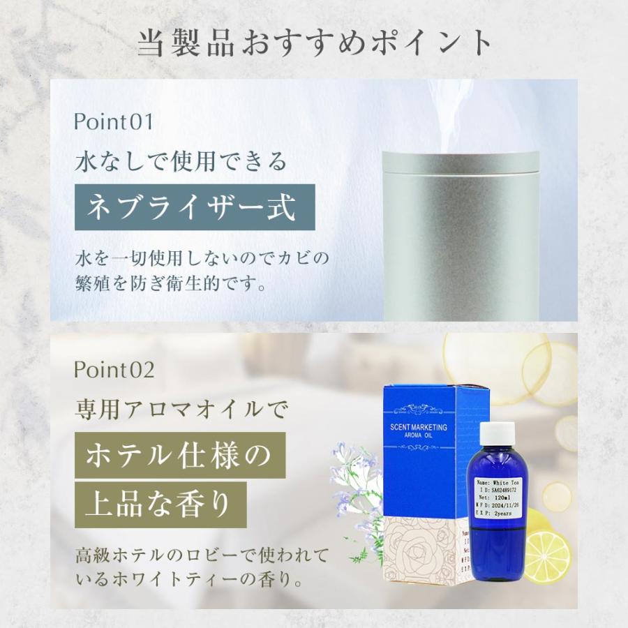 ネブライザー式 フレグランスディフューザー A313 アロマ