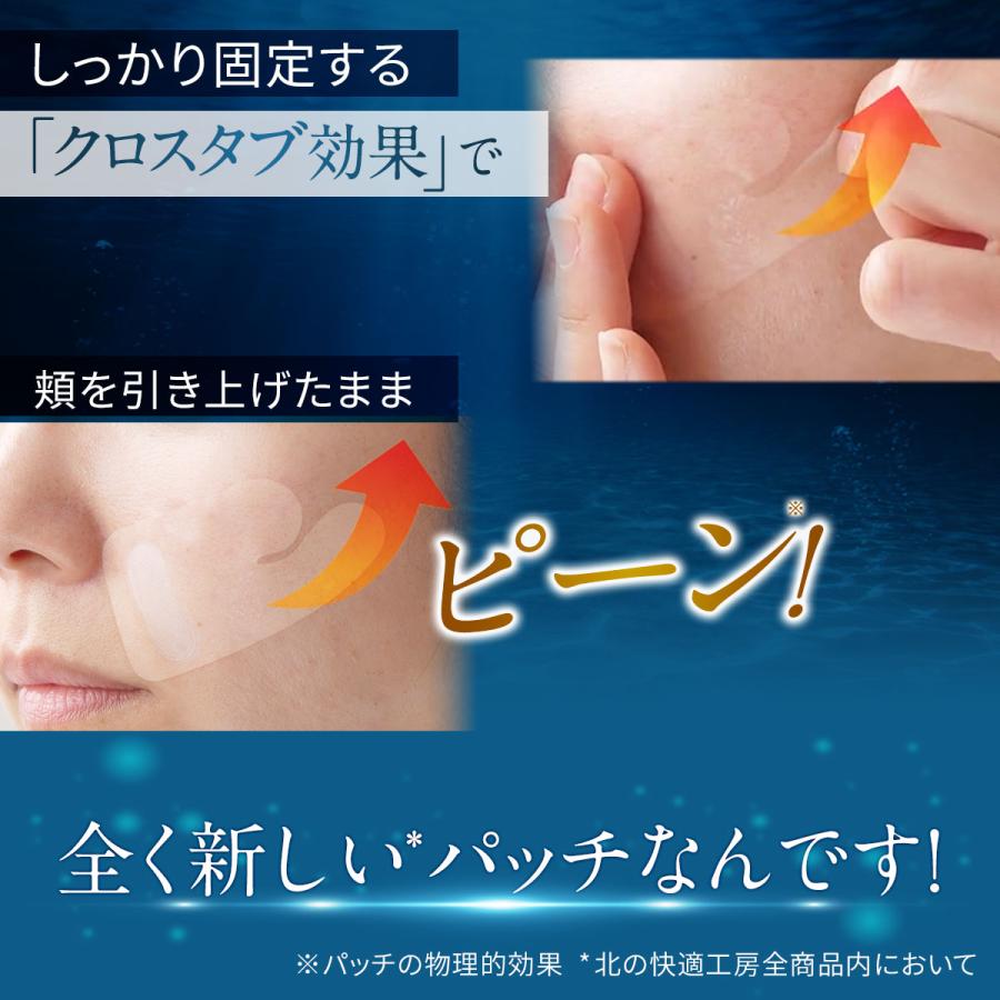 北の快適工房 【2個セット】ほうれい線 しわ伸ばし パッチ シート