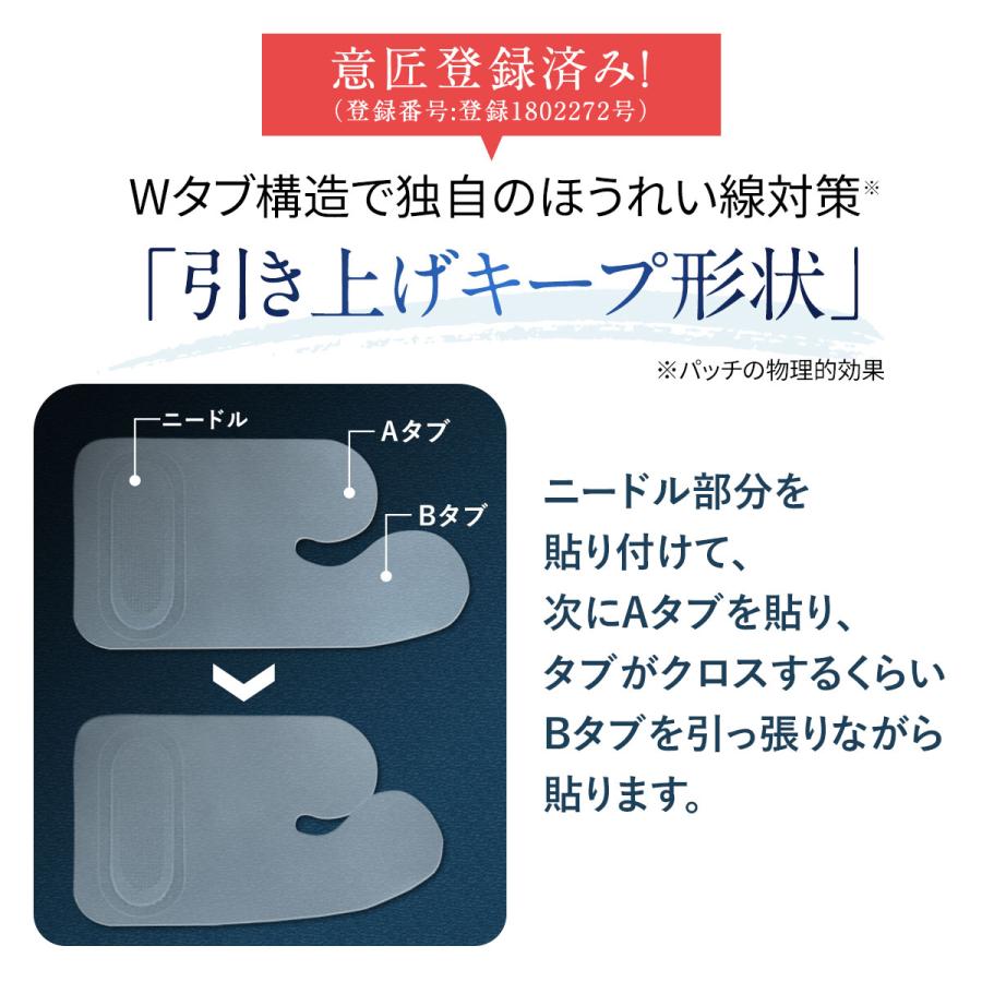 北の快適工房 ほうれい線 化粧品 パッチ 3個セット テープ シート