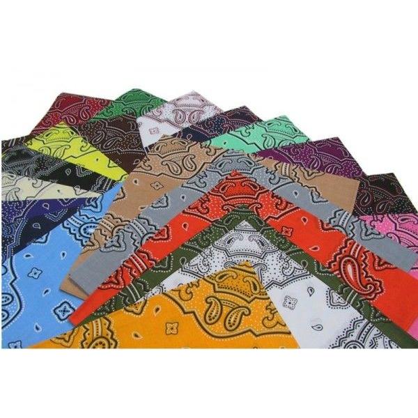 日本製バンダナ ペイズリー柄 エメラルドグリーン : 快適Goods - 通販