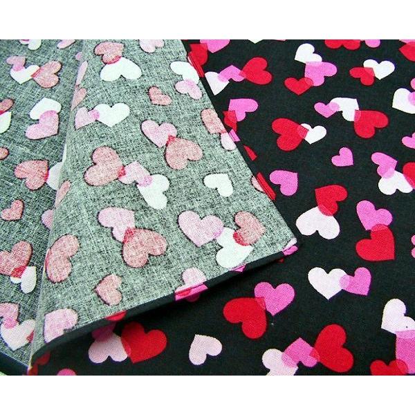 日本製洋柄バンダナ ハート ブラック : 快適Goods - 通販 - Yahoo