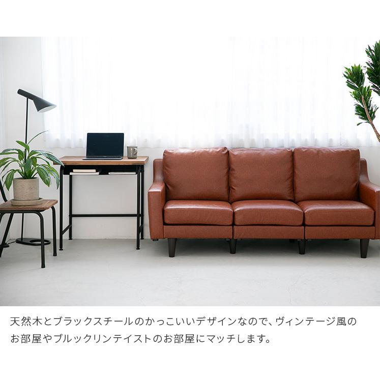 デスク チェア セット 幅70cm 奥行50cm 天然木 無垢材 パイン材 PC