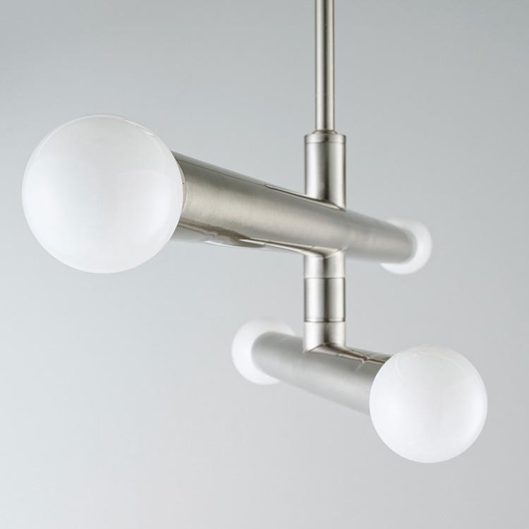 シーリングライト 4灯 フォンクシオン Fonction LT-4539-42 インターフォルム E17 ダイニング照明 led 対応 照明器具 リビング 天井照明 おしゃれ 北欧の画像
