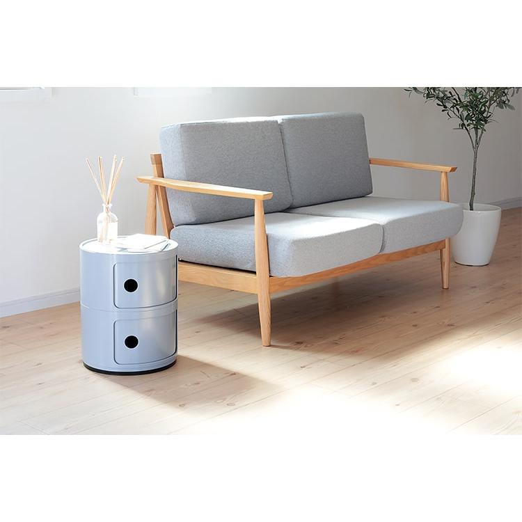 コンポニビリ 2段 収納 チェスト ホワイト 白 おしゃれ かわいい