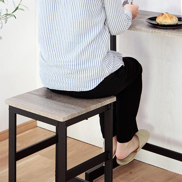 スツール カウンタースツール 椅子 イス おしゃれ かわいい 木製 木 脚
