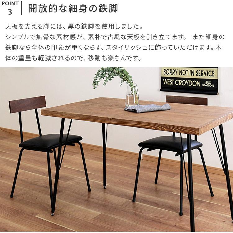 パイン材デスク・横幅120cm・作業台 引き出し付きテーブル・無垢材造り ワークデスク 引き出し付き 幅120cm 天然木 カントリー調 （ デスク