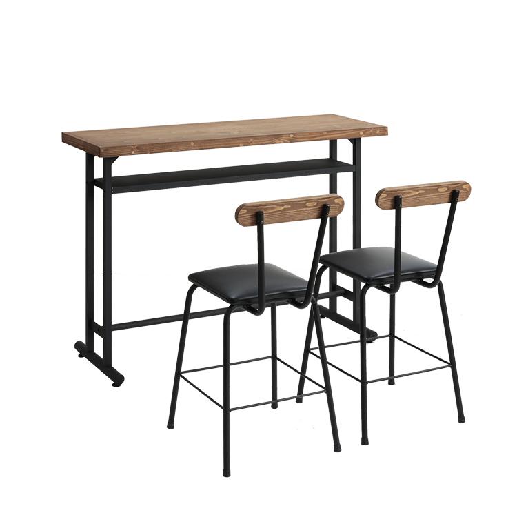 カウンターテーブル テーブル 3点セット カウンターチェア おしゃれ
