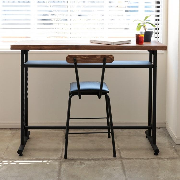 木製＋アイアン カウンターチェア 男前 インダストリアル　背もたれ付き1脚 楽天市場】【レビュー特典付き】椅子 カウンターチェア アイアン イス
