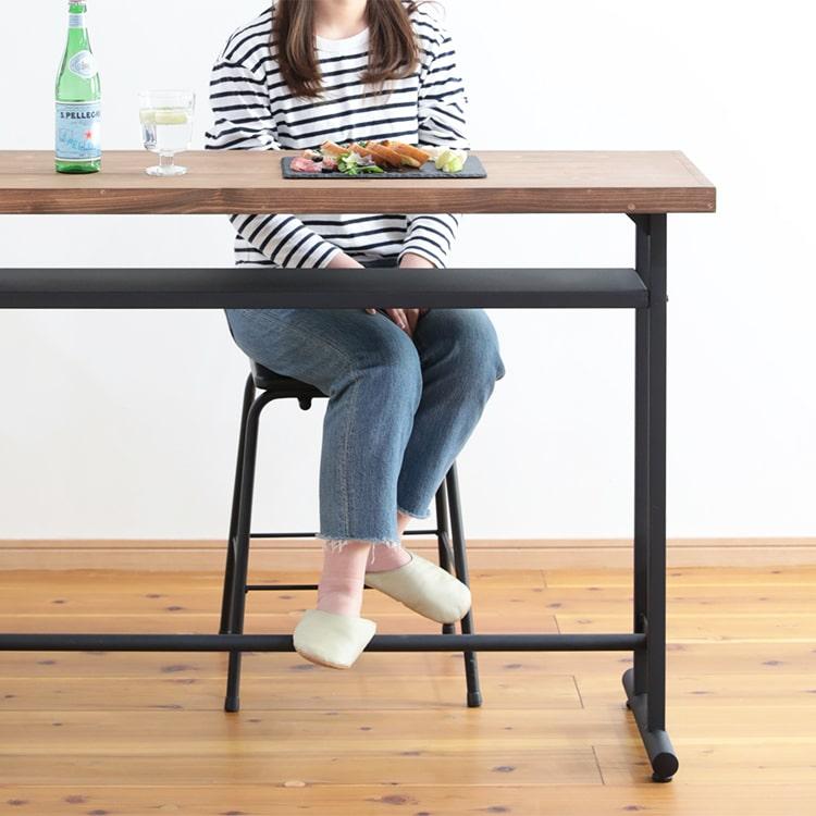 カウンターチェア 背もたれ付き 木製 ダイニング チェア おしゃれ