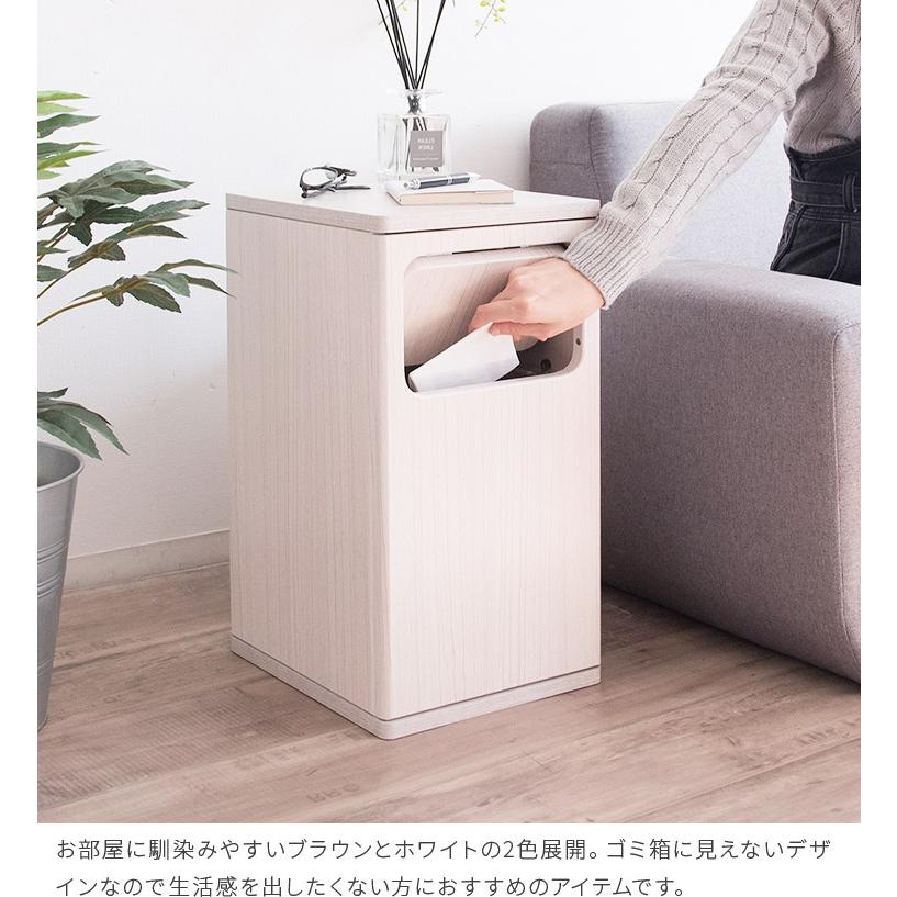 deanページダストボックス　20L 男前インテリア ゴミ箱 20リットル 扉付き ふた付き おしゃれ インテリア ごみ箱