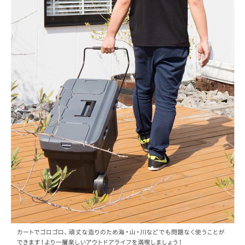 MOLDING モールディング トランクボックスカートwithキャスター 67L