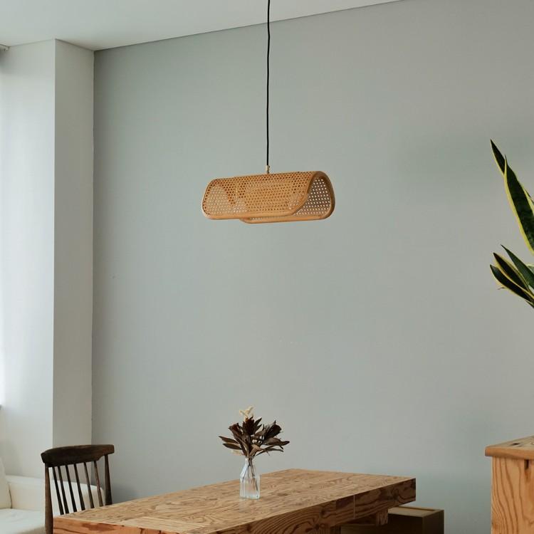 BRID ブリッド RATTAN PENDANT LAMP 2BULB ラタンペンダントランプ2灯 
