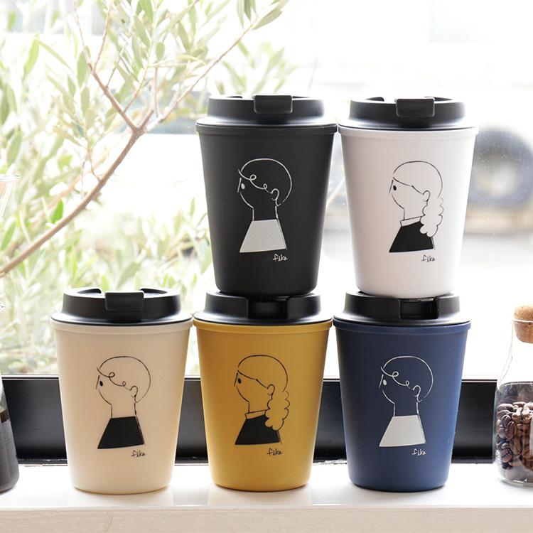 RIVERS（リバーズ） fika ウォールマグ 350ml タンブラー 蓋付き マイ