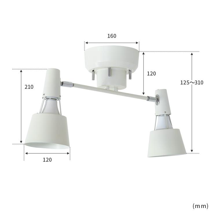 シーリングライト 2灯 4畳 4畳半 4.5畳 led 対応 天井照明 照明器具