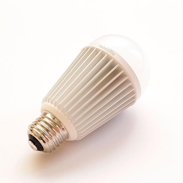 LED電球 調光調色対応 リモコン ラコルト raccolto 560-650lm E26 遠隔