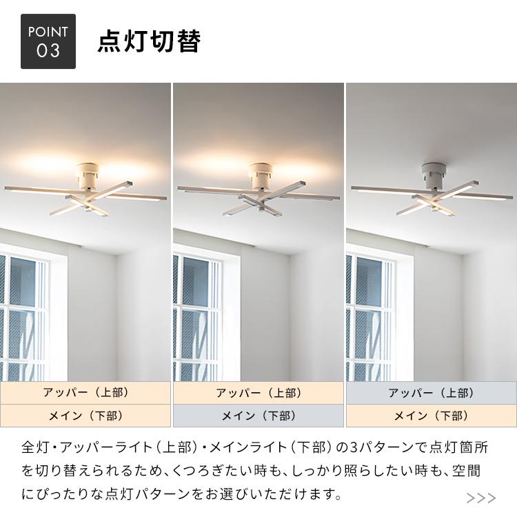 LEDシーリングライト ケインリモコン操作 調光調色 タイマー機能
