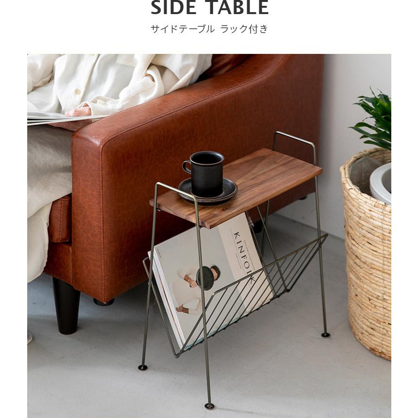 アンティーク　サイドテーブル　ナイトテーブル　引き出し　飾り棚　ブックラック ナイトテーブル サイドテーブル 引き出し2杯 オーク材 オーペンラック