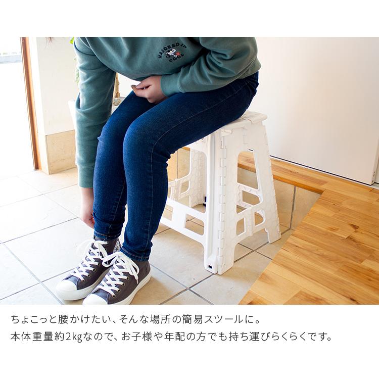 踏み台 クラフタースツールLL 折りたたみ 椅子 チェア ステップ台 一段