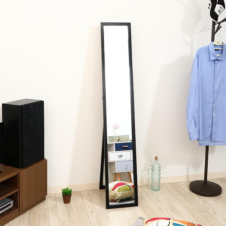 不二貿易（Fuji Boeki） スタンドミラー 27cm×150cm 全身 全身鏡 全身