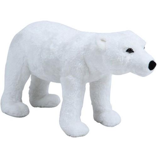 9045.シロクマ 収納いす クッション付き ① kuma-0406.jpg