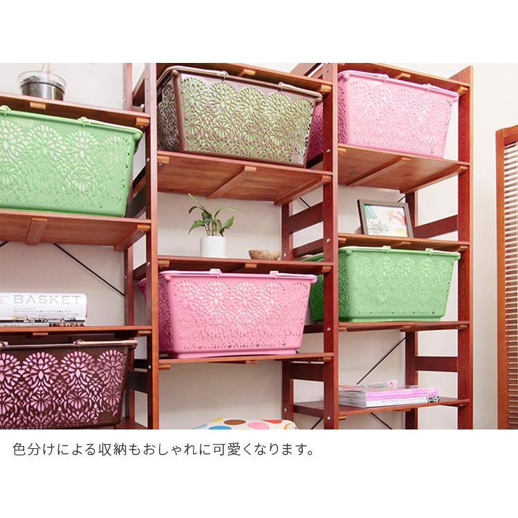 レジかご 買い物カゴ エコバッグ バスケット ランドリーバスケット