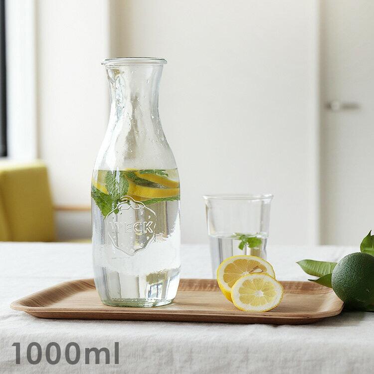 WECK（ウェック） キャニスター ジュースジャー 1000ml 保存 容器 保存