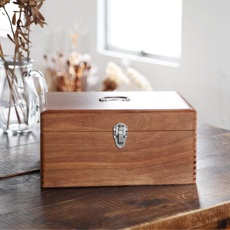 救急箱 Lサイズ 倉敷意匠 薬箱 木箱 収納ボックス 収納 アンティーク