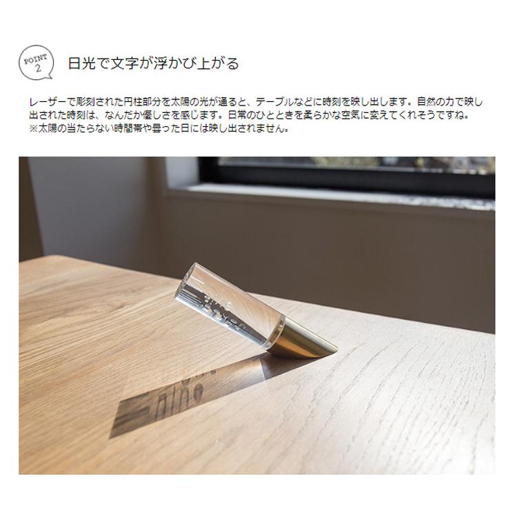 100percent 日時計 オブジェ 真鍮 透明 時計 置き時計 置物 母の 100percent 日時計 オブジェ 真鍮 透明 時計 置き時計 置物 母の