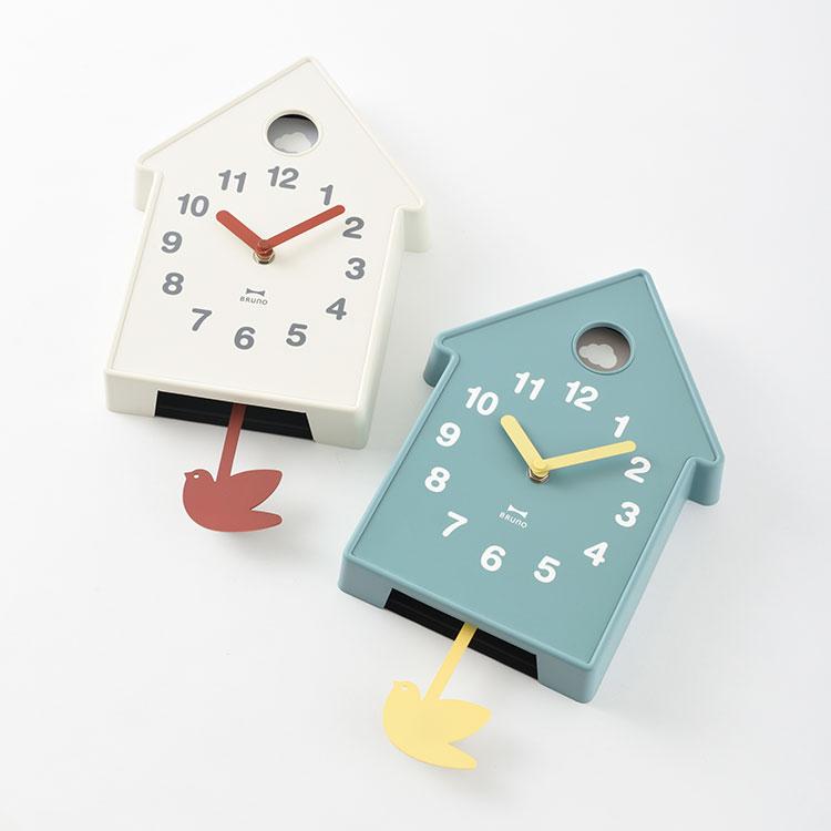 掛け時計 振り子時計 鳥 鳥小屋 壁掛け時計 北欧 テイスト シンプル ナチュラル デザイン おしゃれ リビング 子供部屋 Bruno ブルーノ バードモビールクロック C66bcw034 照明 家具 雑貨の快適ホームズ 通販 Yahoo ショッピング