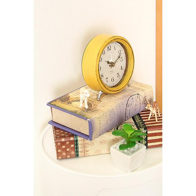 置き時計 レトロ 可愛い 置時計 時計 おしゃれ 連続秒針 静か デザイン アンティーク レトロ ラブリー 女の子 かわいい エアリアルレトロ ミニ T 6 C79t 6 照明 家具 雑貨の快適ホームズ 通販 Yahoo ショッピング