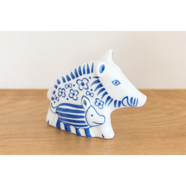 Lisa Larson（リサラーソン） 磁器 ししとうり 亥 いのしし 猪