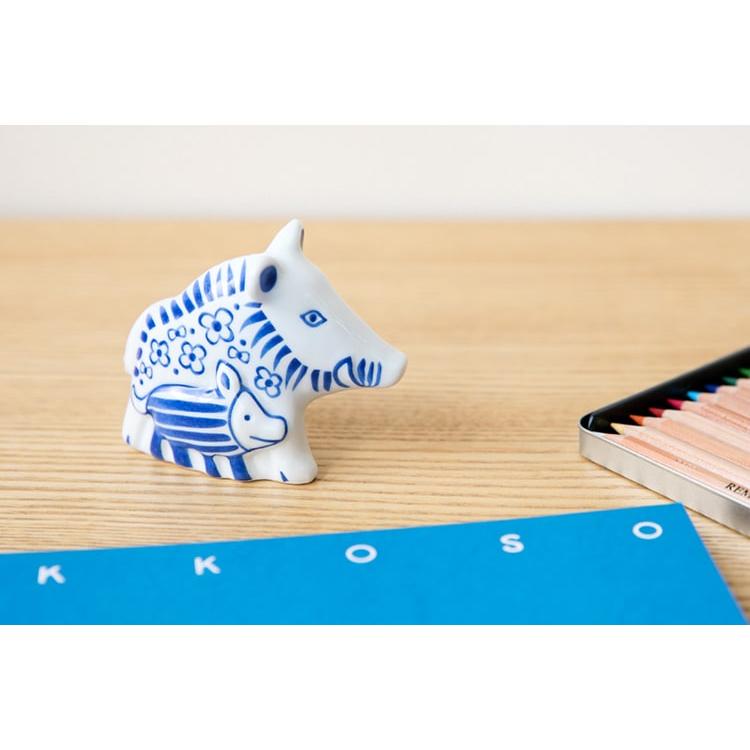 Lisa Larson（リサラーソン） 磁器 ししとうり 亥 いのしし 猪