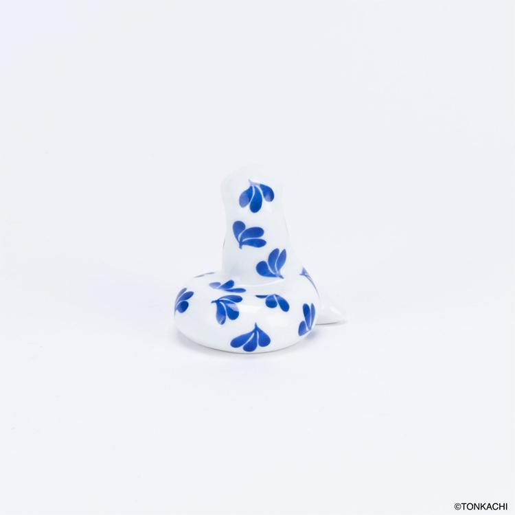 ここからつづくへび (青)　　リサラーソン ここからつづくへび 干支｜リサ・ラーソン / Lisa Larson 卓上