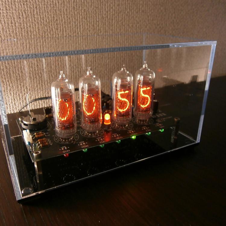 ニキシー管時計 置き時計 デジタル メーカー直送品 ニキシー管