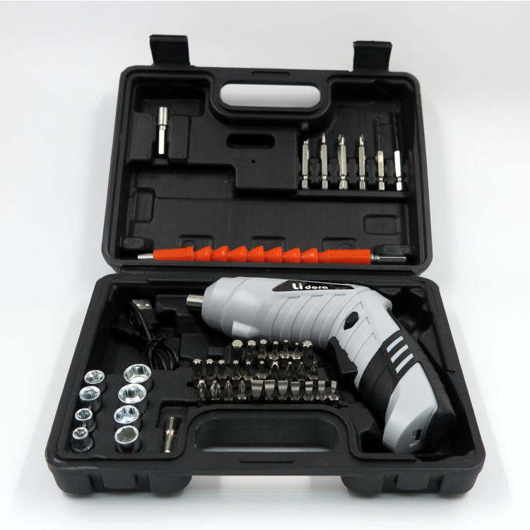 電動ドライバー コードレス USB充電式 コンパクト DIY ホワイト 軽量