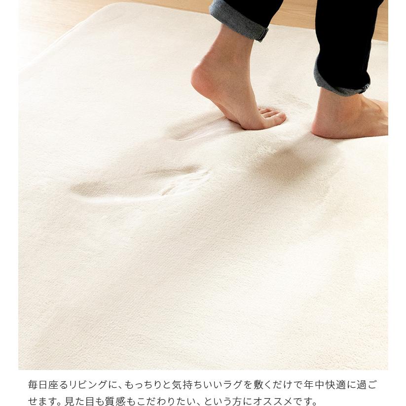 ラグ カーペット  絨毯　防ダニ  120*200cm  滑り止め今日限定値下げ 低反発ラグ 200 × 200cm 低反発 ラグ 滑り止め付き ラグマット
