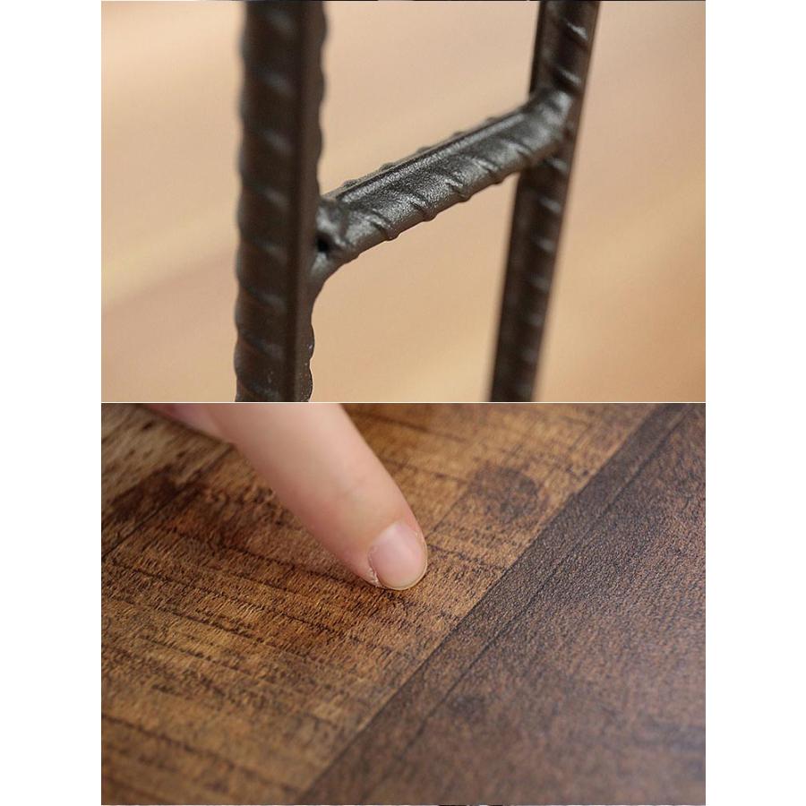 ローテーブル テーブル おしゃれ 木目 ヴィンテージ風 北欧 モダン