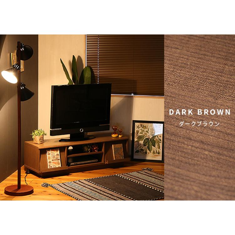 【期間限定値下げ】ダークブラウン木製テレビ ローボード幅120cm送料・設置込み 楽天市場】テレビ台 幅120cm ローボード 北欧風 突板仕上げ
