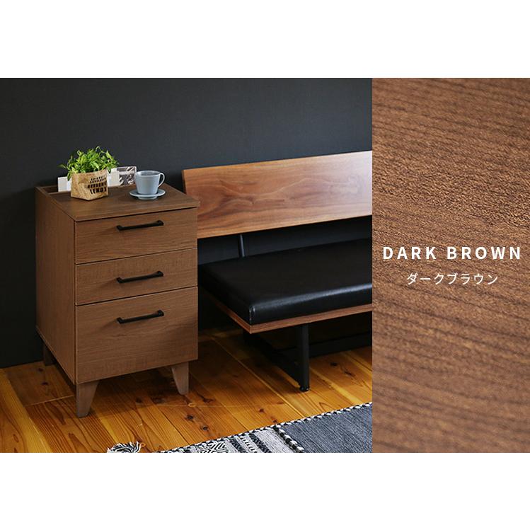 美品　リビングチェスト　サイドチェスト　ナイトテーブル　チェスト　タンス　引出し MODERN DECO（モダンデコ） サイドテーブル ナイトテーブル 収納