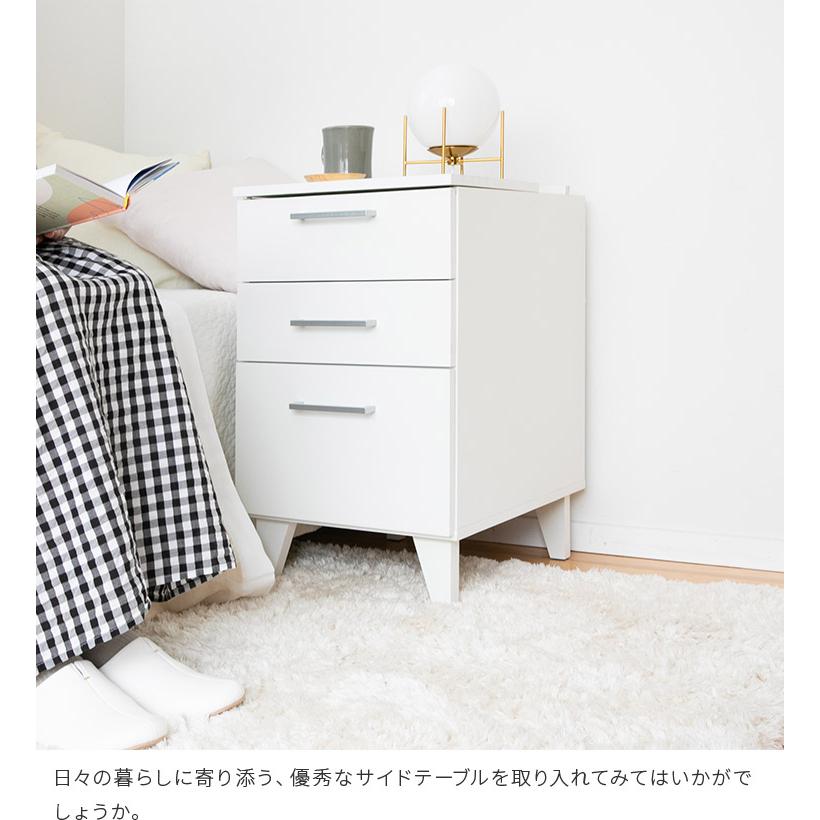 ナイトテーブル サイドテーブル サイドチェスト 収納ラック 収納 寝室