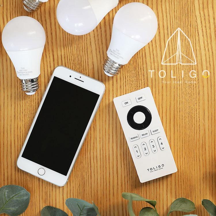 TOLIGO 調光調色LED電球専用リモコン 調光調色LEDリモコン トリゴ 無線 